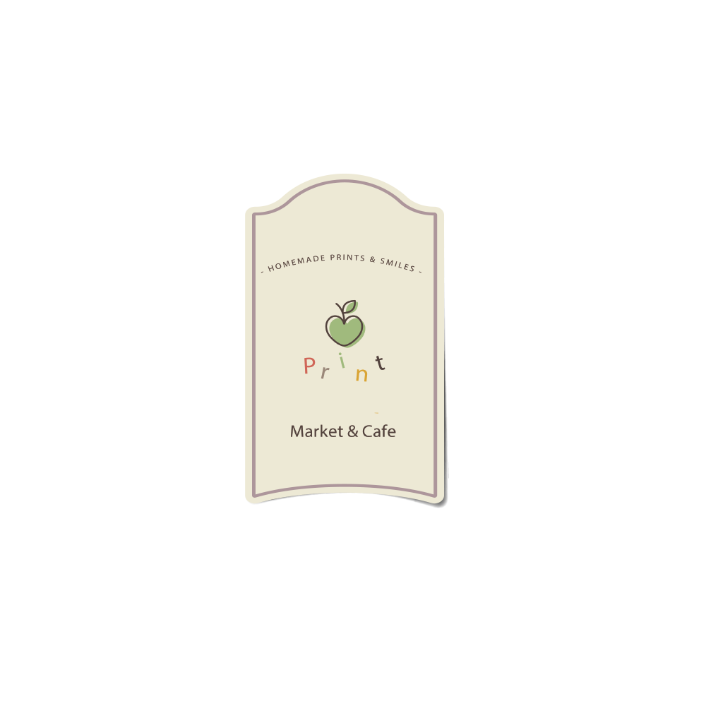 losse contourgesneden stickers