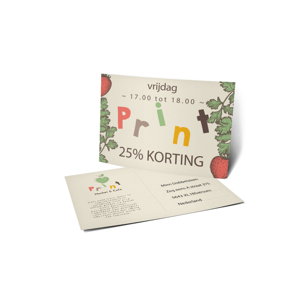 kaarten direct mailing