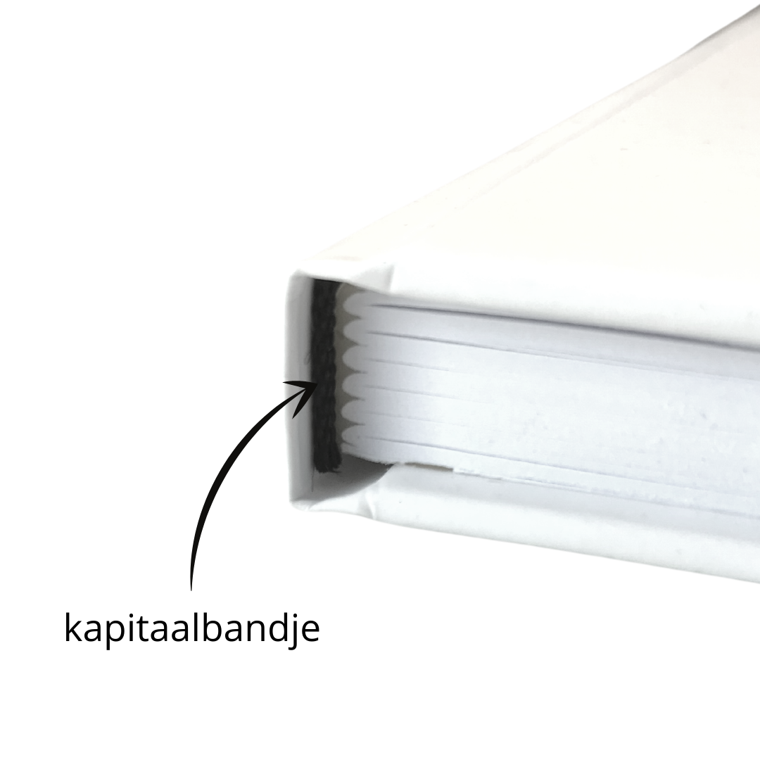 kapitaalbandje hardcoverboek