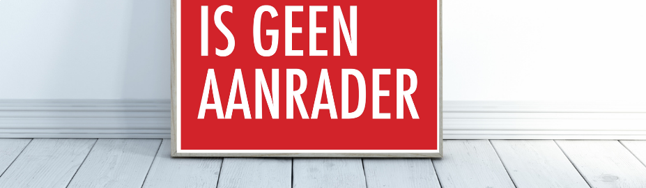 De risico's van werken met kaders in drukwerk