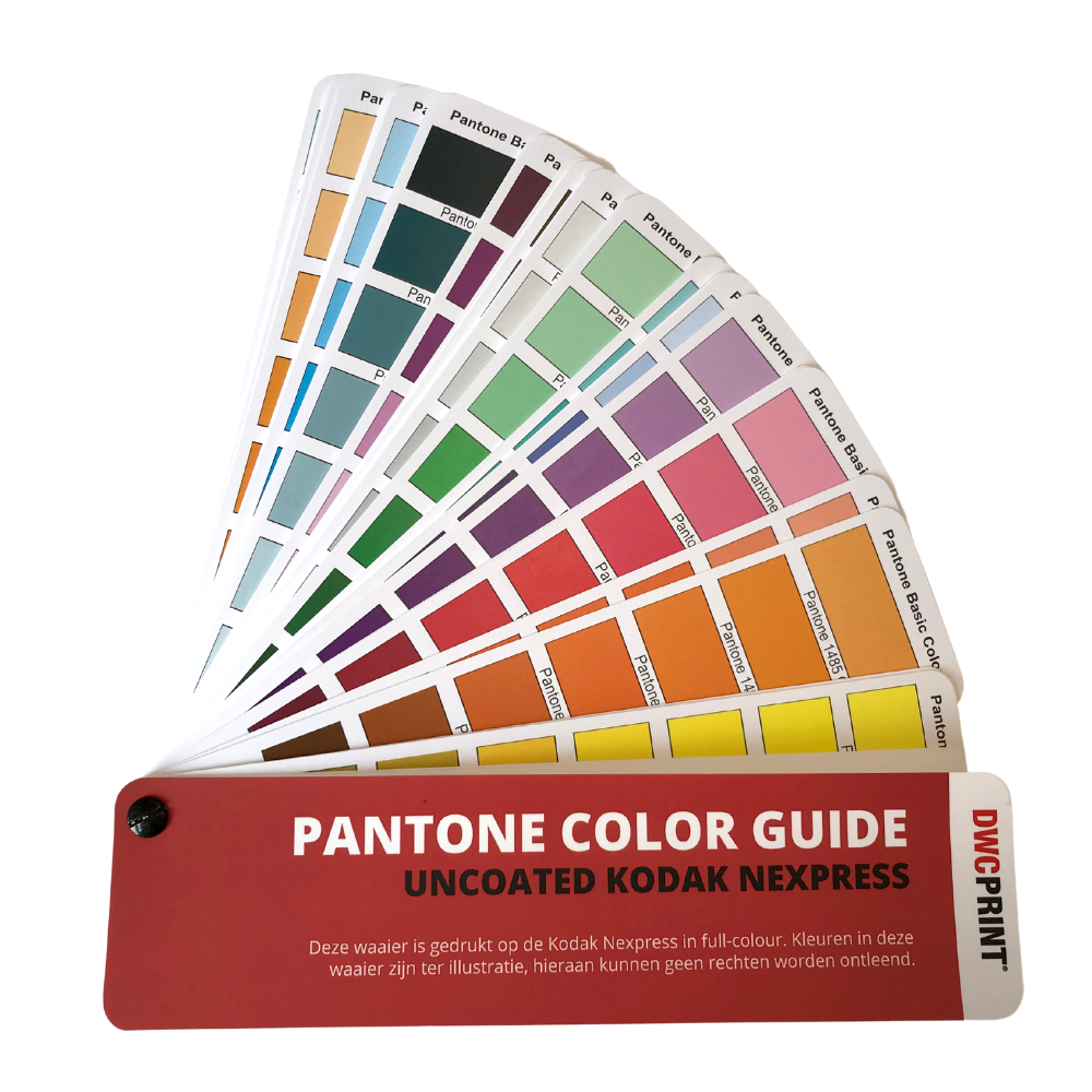 Kleurenwaaier Pantone uncoated