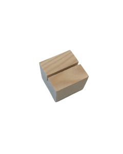 Kaarthouder hout - S