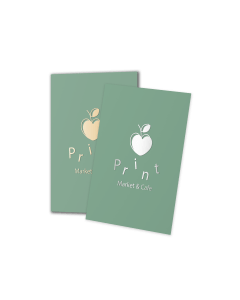 Stickers met foliedruk