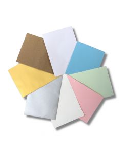 Blanco wenskaart enveloppen