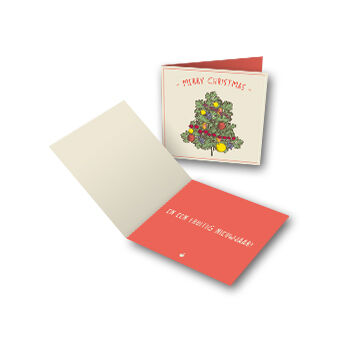 Kerstkaarten drukken 